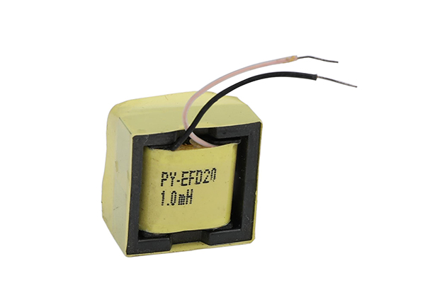 High frequency transformer for EFD20 flying wire LED lighting fixtures