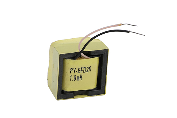 High frequency transformer for EFD20 flying wire LED lighting fixtures